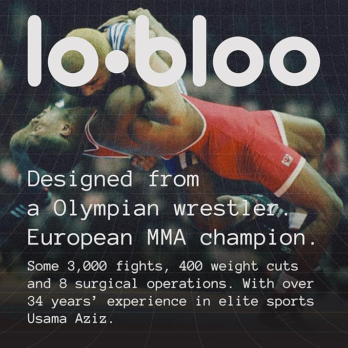 lobloo® PRO-FIT Sports Mouthguard ??Ultra Slim 1mm | Dentist-Level Protection | Precision Vacuum-Fit | Oxygen Performance | MMA, Boxing, Football, Basketball. (Medium 10-13yrs, Black)