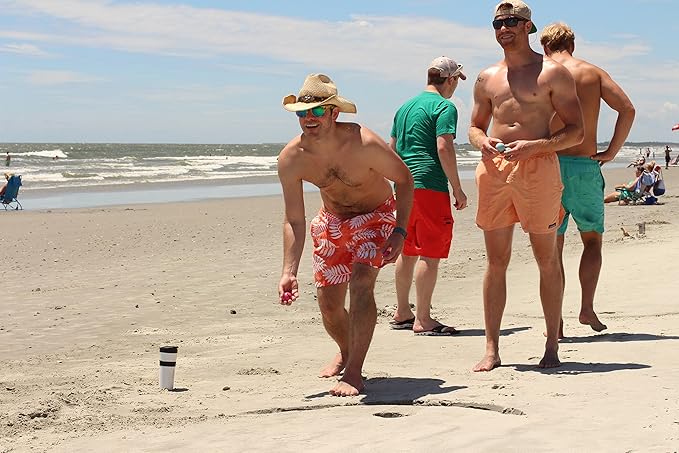 Set | America’s Ultimate Beach Game Accessories And Must Haves, Outdoor Toss Beach Games for Adults Teens Friends & Family
