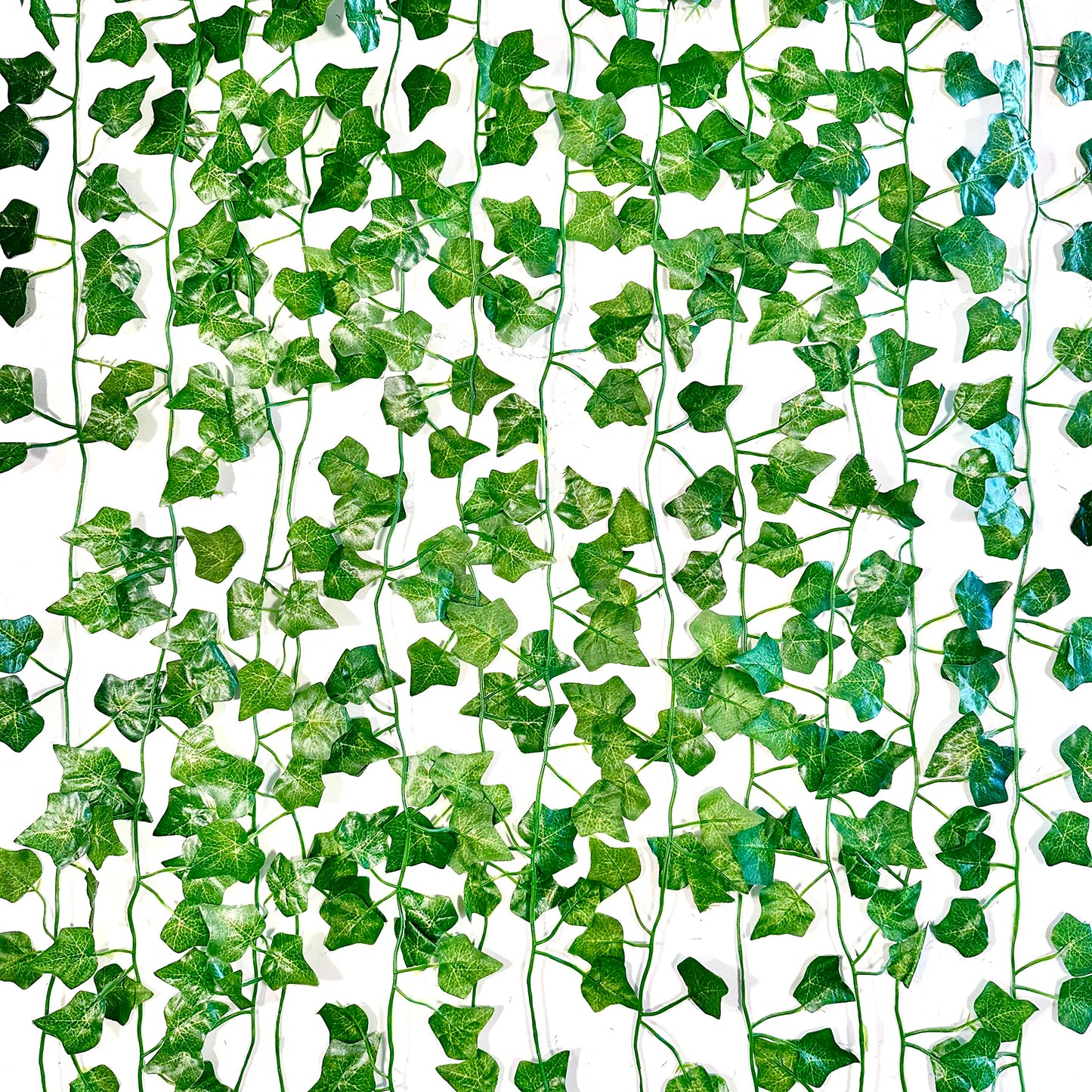3 Pack (21Ft) Fake Ivy Garland Artificial Fake Vines Leaf Flower Balcony décor Outdoor Plant Leaves for Garden Decorations Wall Fence screening Table Bedroom Aesthetic