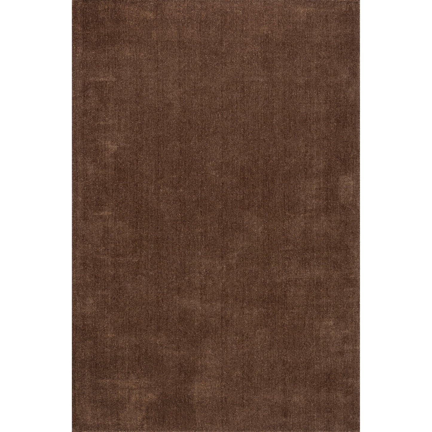 Rugs USA Maru Handmade, Dark Brown, 5' x 8', Solid, Wool, Soft and Cozy, High Traffic, Stain Resistant, Easy Clean, Durable Area Rug for Bedroom, Living Room, Dining Space, Den, Foyer, Entryway