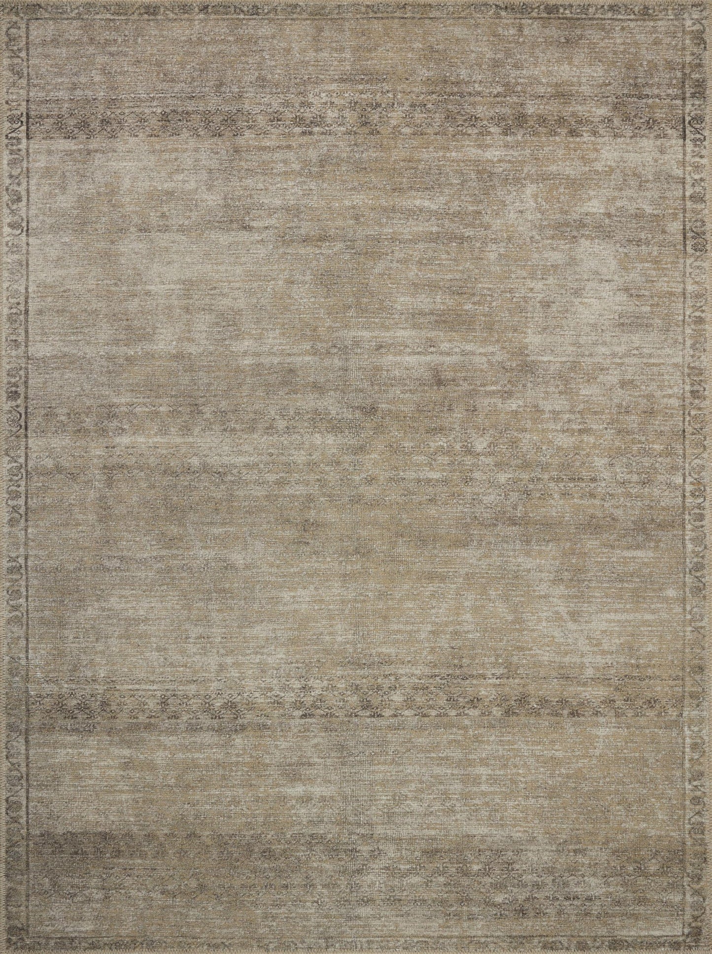 Loloi Amber Lewis Cambria Collection CBR-01 Ash/Bark 10'-0" x 14'-0" Area Rug Jute, Neutral, Vintage Style, Antique Tone, Living, Bedroom, Dining, Carpet